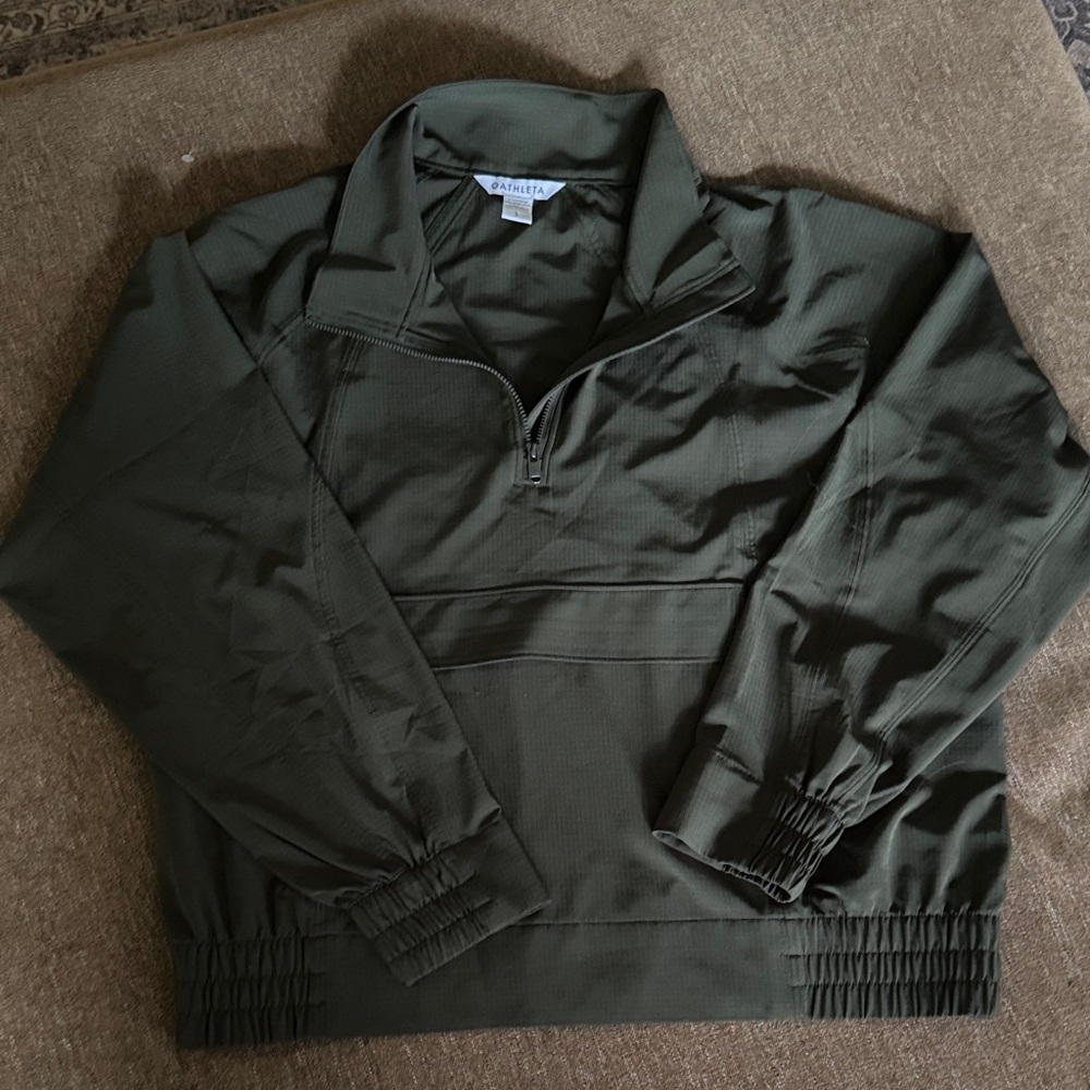 Athleta Women's Olive Utility Jacket